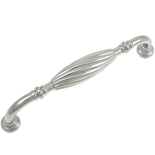 5" Pull - French Twist - Polished Nickel