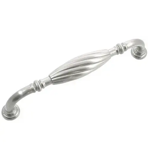 MNG 84128 5" Pull - French Twist - Satin Nickel