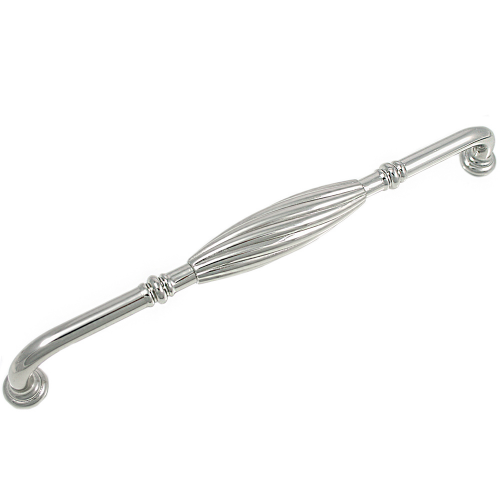 8" Pull - French Twist - Polished Nickel