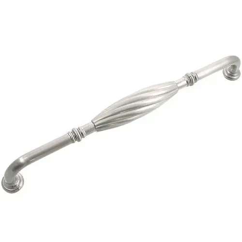 MNG 84228 8" Pull - French Twist - Satin Nickel