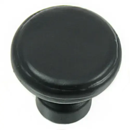 1" dia. Button Knob - Riverstone - Oil Rubbed Bronze