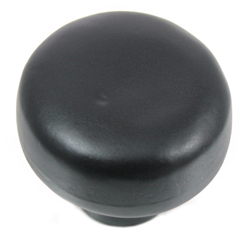 1 1/4" dia. Round Knob - Riverstone - Matte Black