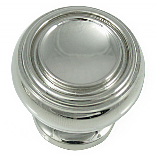 1 1/4" Knob - Balance - Polished Nickel