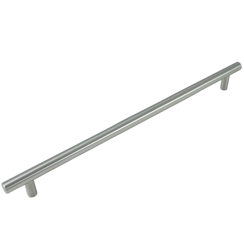 288mm - 13 1/4" Overall - Steel Plated T-Bar Pull - Polished Chrome