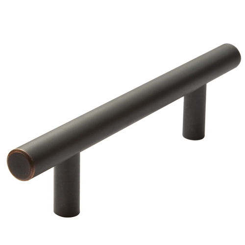 Steel T-Bar Pull - Oil Rubbed Bronze- 96mm