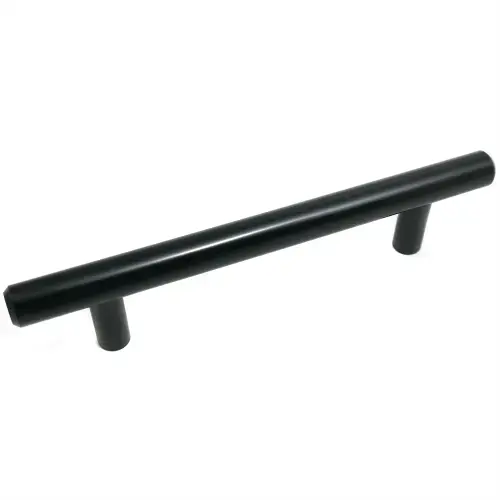 Steel T-Bar Pull - Matte Black - 4"