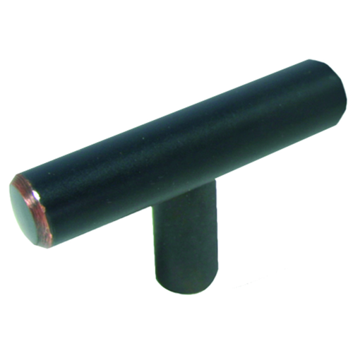 Steel T-Bar Knob - Oil Rubbed Bronze - 2"