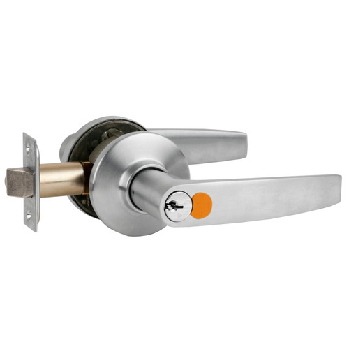 Tubular Lock Satin Chrome