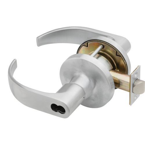 Lock Cylindrical Lock Satin Chrome