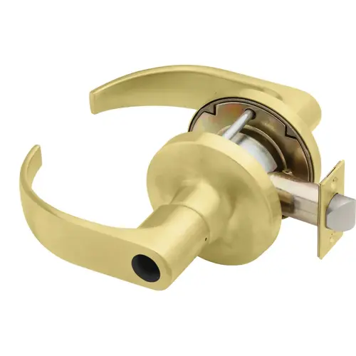 Lock Cylindrical Lock Satin Brass