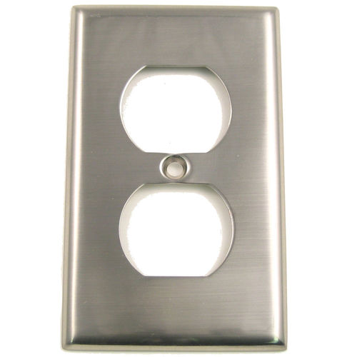 Rusticware 783SN Single Outlet Switch Plate Satin Nickel Finish