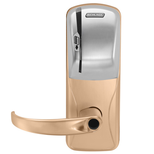 Electric Mortise Lock Satin Bronze Clear Coated