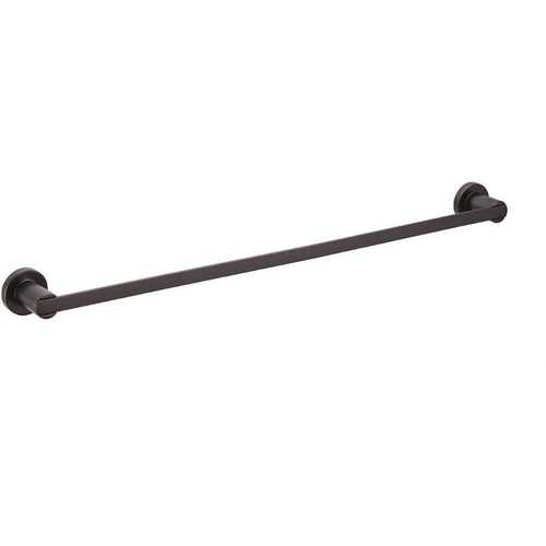 DHI Corp 582668 Design House Eastport 24 in. Contemporary Towel Bar in Matte Black