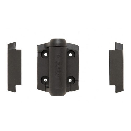 Black Self-Closing Gate Hinge