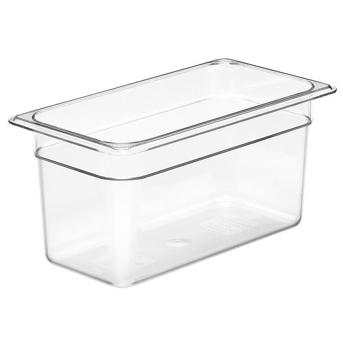 CAMBRO 36CW135 FOOD PAN CLEAR 1/3 SIZE 6 INCH DEEP