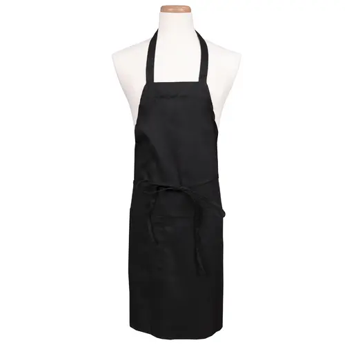 CHEF REVIVAL 601BAC-BK BIB APRON 30X34 BLACK