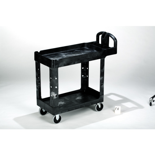 Rubbermaid FG450088BLA HEAVY DUTY ERGO UTILITY CART