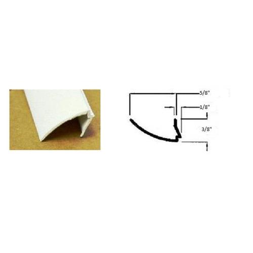 GRAINGER APPROVED 65-4-6 Glazing Bead – White Vinyl, 9/32 In H, OKAYA 451H39