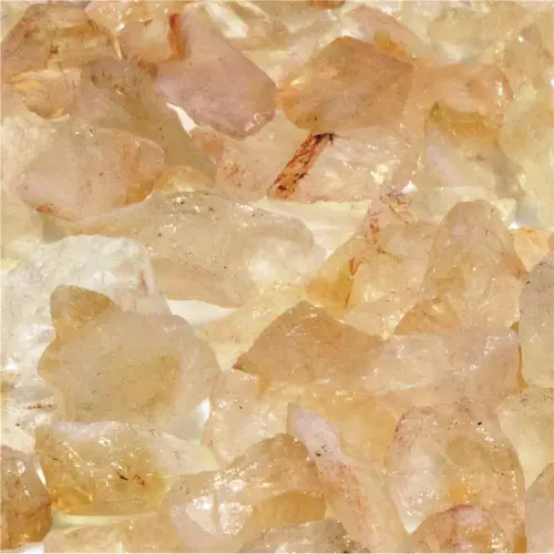 MS International, Inc HD-CITRINE Citrine Semi-Precious Stone 0.25 cu. ft. Per Bag (1 in. to 2 in.) Bagged Landscape Rock 5 lbs. Bag Orange - pack of 5