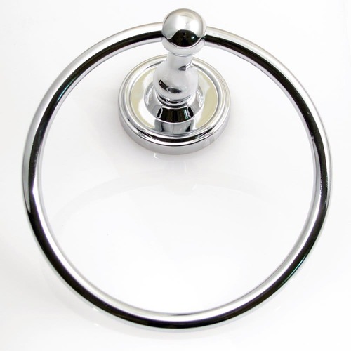 Midtowne Towel Ring Bright Chrome Finish