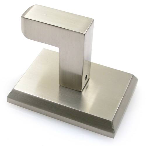 Utica Robe Hook Satin Nickel Finish
