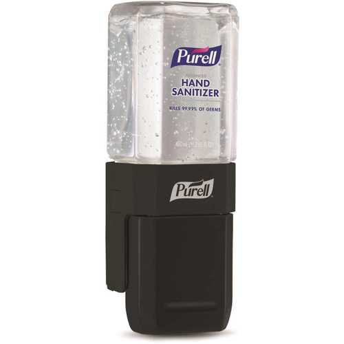 ES1 450ml Manual Gel Hand Sanitizer Dispenser Starter Kit in Graphite with 1 Refill