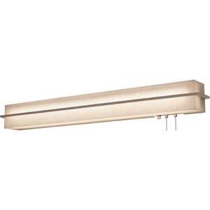 AFX APB5154L30ENWG-LW Apex 4 ft. 64-Watt Equivalent Integrated LED Weathered Grey/Linen White Overbed Fixture