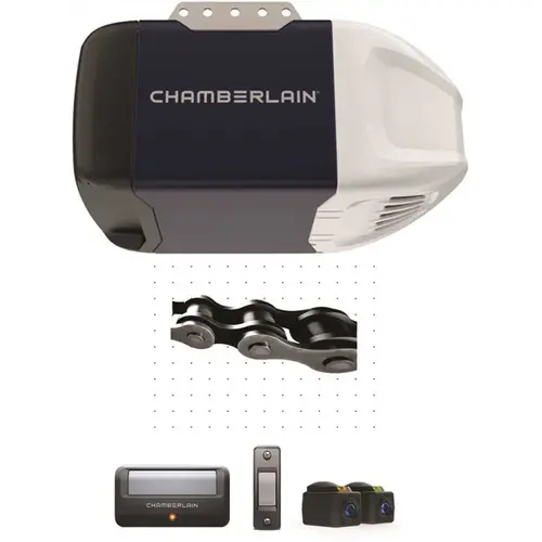 Chamberlain D2101 1/2 HP Heavy-Duty Chain Drive Garage Door Opener