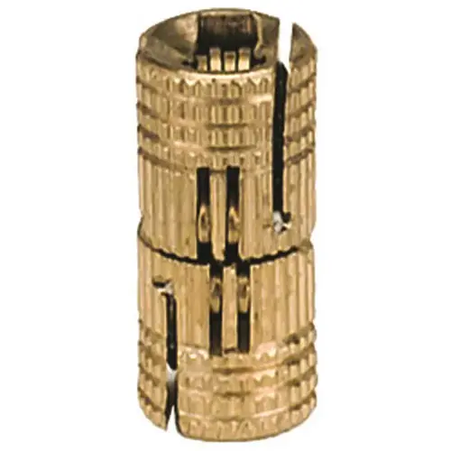 0.394 in. x 0.394 in. Solid Brass Barrel Hinge