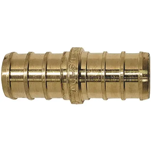 Coupling, 1/2 in, 200 psi Pressure Brass - pack of 10