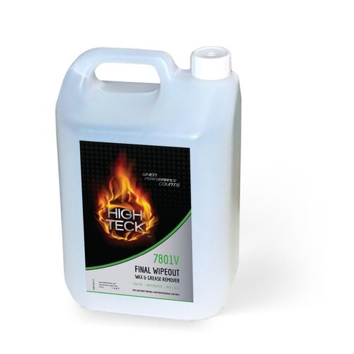 High Teck Products NO7801V-5 Final Wipeout-Low VOC Surface Prep-5L