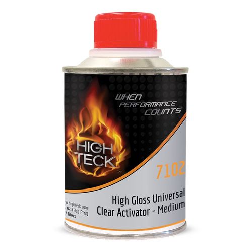 High Teck Products 7102-16 High Gloss Universal Urethane Clear Activator-Medium