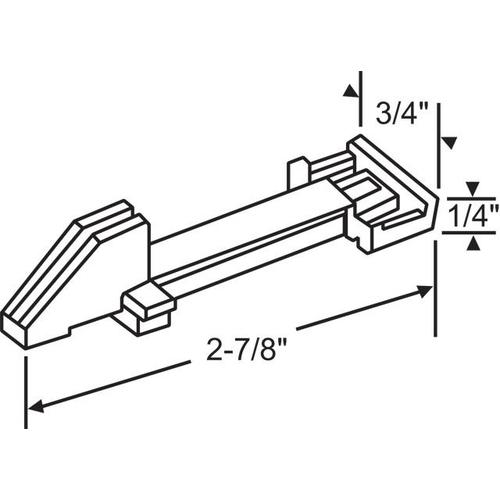 TOP SLIDE GUIDE BLACK