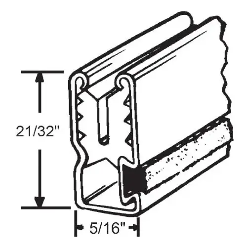 CTN C SASH BRZ 12ft - pack of 100