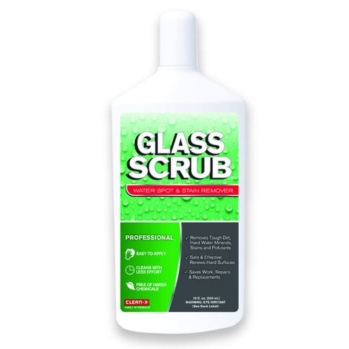 Unelko 29992 Glass Scrub Water Spot & Stain Remover