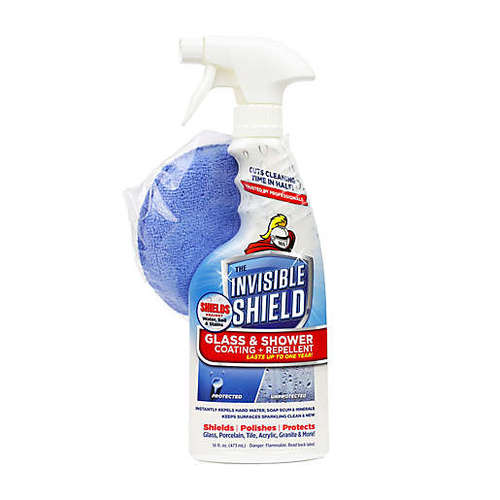 Unelko 35313 Invisible Shield Glass And Shower Coating/Eco-Friendly Spray With Polishing Pad