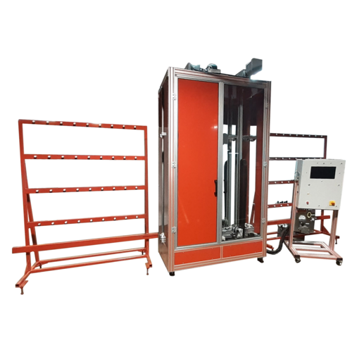 Invisible Shield Microburst Vertical Two-Sided Glass Coating Machine