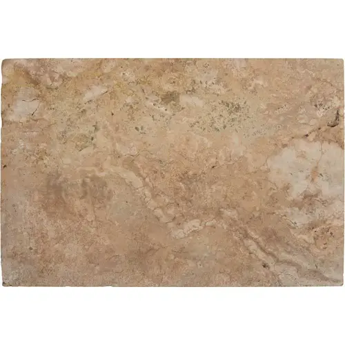 Porcini 16 in. x 24 in. Brushed Travertine Pool Coping (40- lin. ft./Pallet) - pack of 40