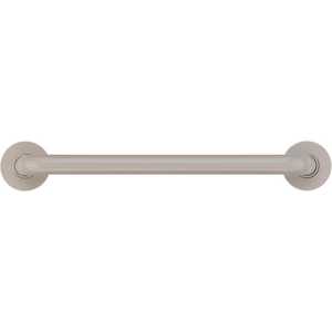 Ponte Giulio USA G25JAS02D2 16 in. Contractor Antimicrobial Vinyl Coated Grab Bar in Light Gray