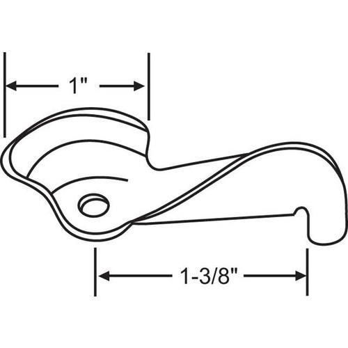 WE-20 SLIDER LOCK L.H.