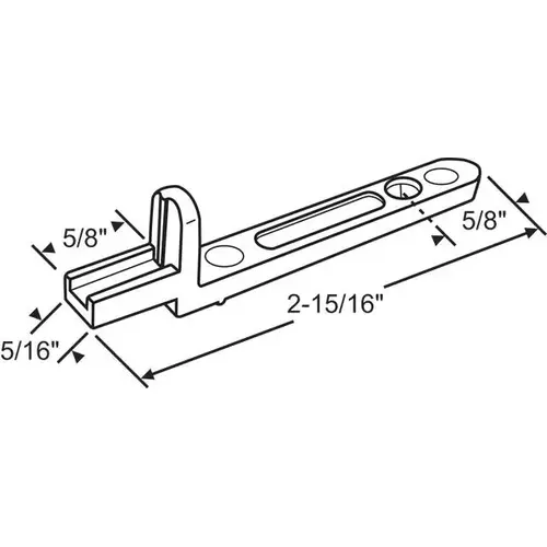 ZINC DIE CAST PIVOT BAR