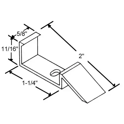 METAL SASH GUIDE