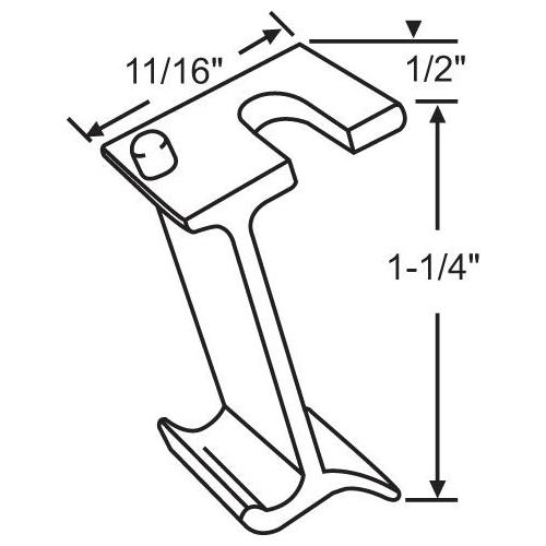 PIVOT BRACKET- ACORN 2100 & 2330 SERIES SWP 42