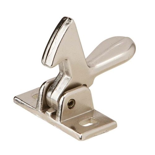 Aluminum Elbow Cabinet Latch Satin Nickel Finish