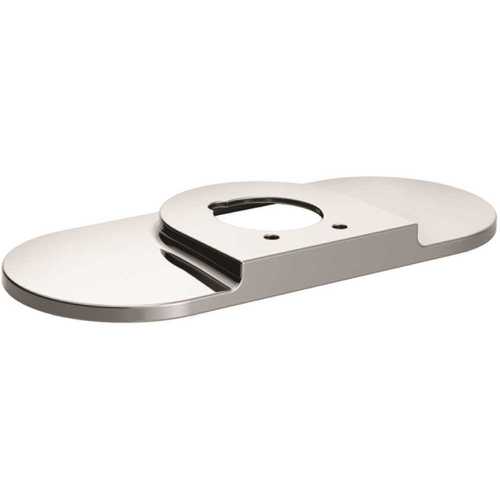 Edgestone 5.31 in. x 0.25 in. Metal Escutcheon Plate in Chrome