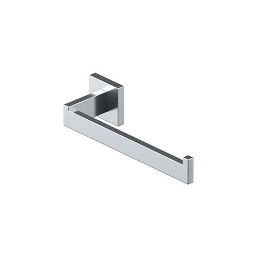 Deltana MM2008-26 10" TOWEL HOLDER, SINGLE POST, MM SERIES in Polished Chrome