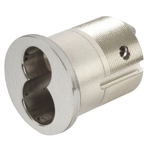 2-1/4 In. FSIC Mortise Housing, Straight Cam, Satin Chrome Finish, Non-handed Satin Chrome