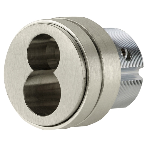 1-1/2 In. FSIC Mortise Housing, Straight Cam, Compression Ring, Spring, 3/8 In. Blocking Ring, Finish, Non-handed Satin Nickel Plated Clear Coated