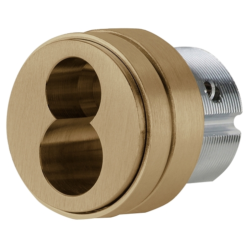 1-1/2 In. FSIC Mortise Housing, Straight Cam, Compression Ring & Spring, Satin Brass Blackened Satin Relieved Clear Coated Finish, Non-handed Satin Brass Blackened Satin Relieved Clear Coated