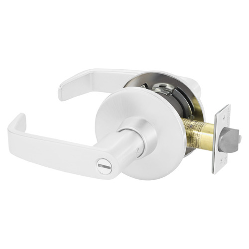 28-11U68 LL WSP Cylindrical Lock White Suede